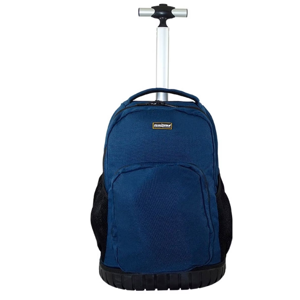 Imagen de Mochila Con Ruedas Para Laptop Peak Tour Modelo Islandia Color Azul Con Negro